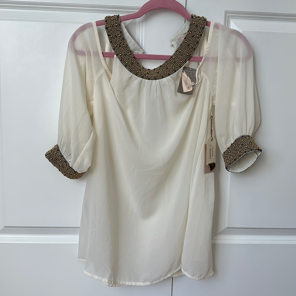 NWT Vintage Forever 21 Top Size Medium